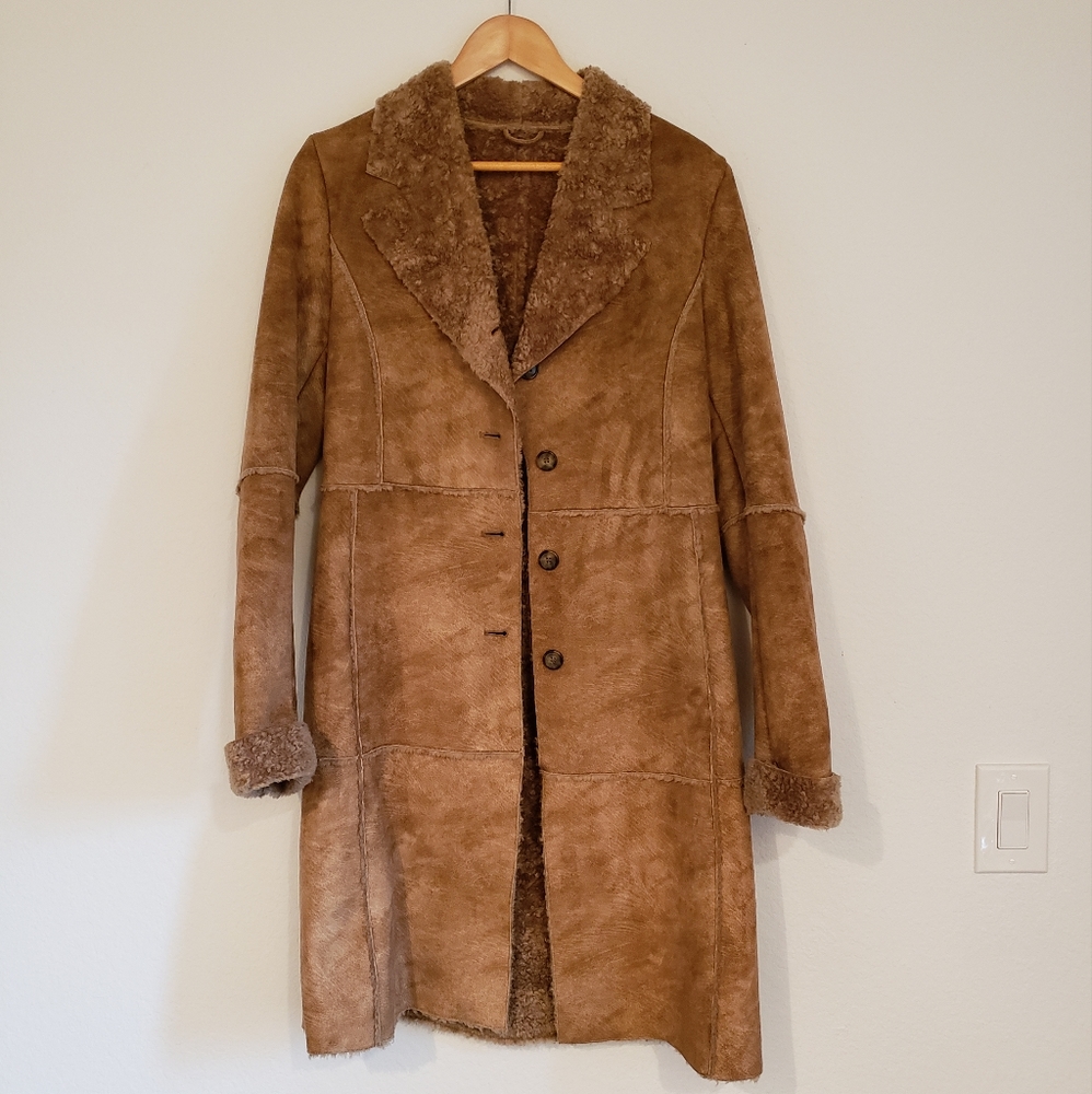 Faux Shearling Jacket (Zara Women's size S)